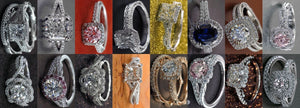We Custom Manufacturer all Type of Gold Platinum Sterling Silver Jewelry With Stone of Your Choice