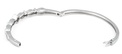 Load image into Gallery viewer, SBZ015 Sterling Silver Elegant Pave CZ Bangle Bracelet  JB Goods &amp; Services Unlimited
