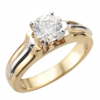 Home   / Engagement Ring   / JB RM138Two Tone 10kt Gold Engagament Rings