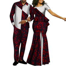 Load image into Gallery viewer, JB10001 the newest fashion polyester cotton printed plus size dashiki 2 piece set
