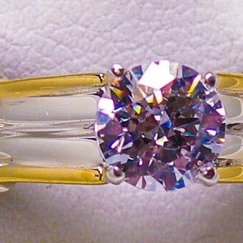 JBER413 Two Tone 10kt Gold Engagement Ring